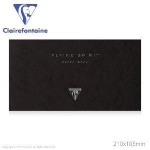 클레르퐁텐 플라잉 스피릿 스케치북 블랙 커버/930025